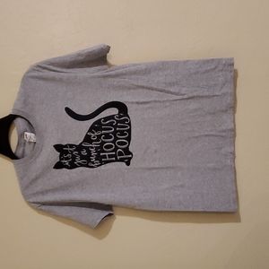 Hocus Pocus Tshirt Binx Black Cat Just a Bunch of Hocus Pocus Fruit of the Loom